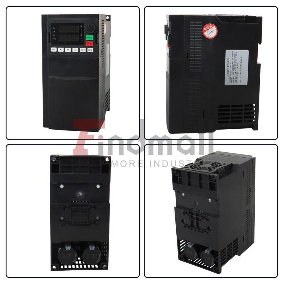 10HP 220V Variable Frequency Drive Inverter CNC VFD VSD 7.5KW 1 To 3 ...