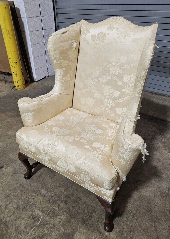 Silla Ala Kittinger Colonial Williamsburg Caoba Estilo Nueva Inglaterra CW 44 Foto 3 de 4