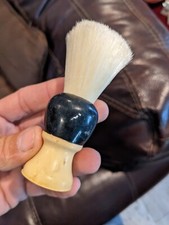 Vintage Erskine Shave Brush Nylon Bristle Bakelite Handle Very Rare