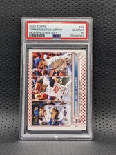 2022 Topps Bryce Harper Juan Soto INDEPENDENCE DAY /76 PSA 10 GEM MT *POP 1*