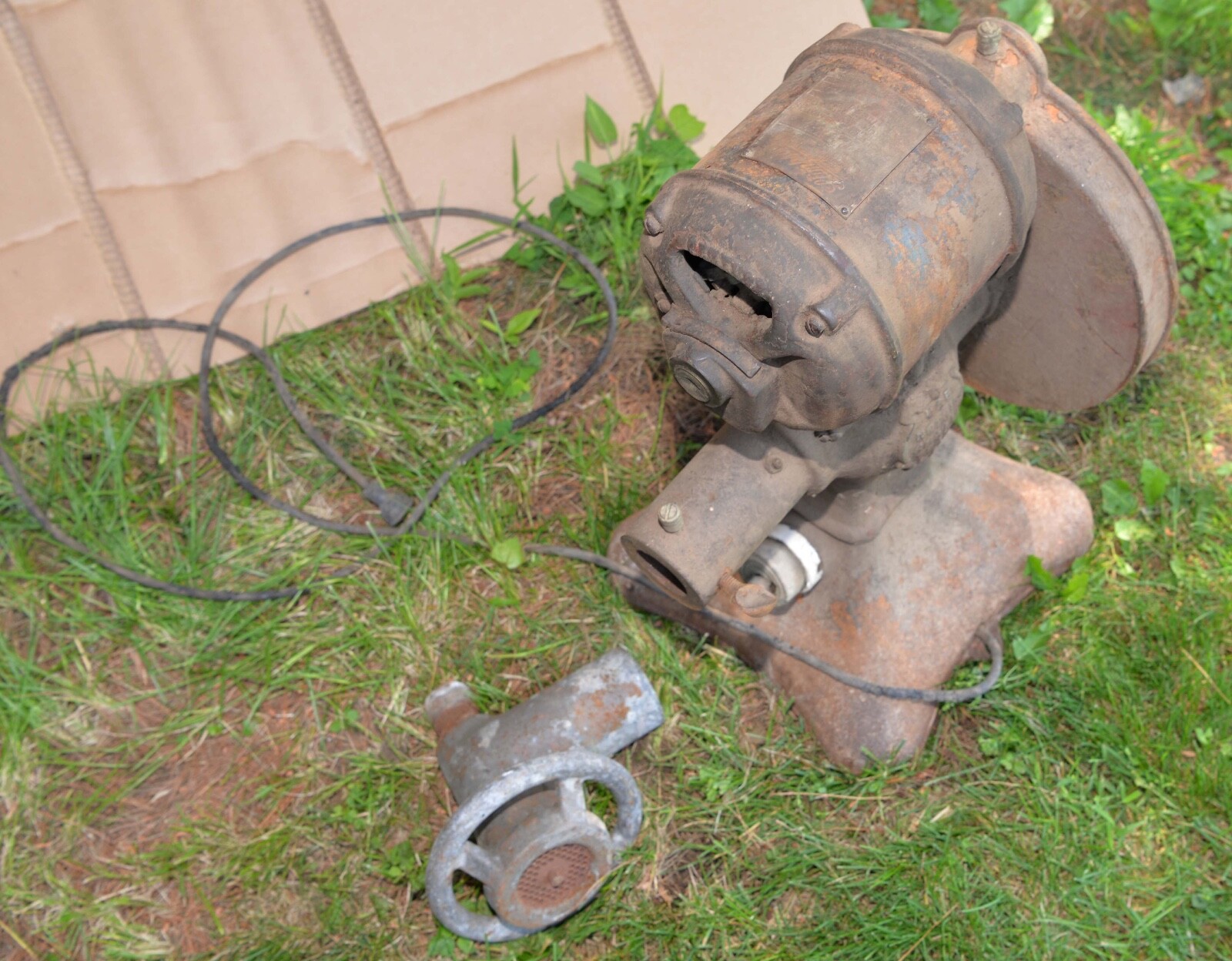 Stimpson Scale Co commercial meat grinder deli butcher shop collectible