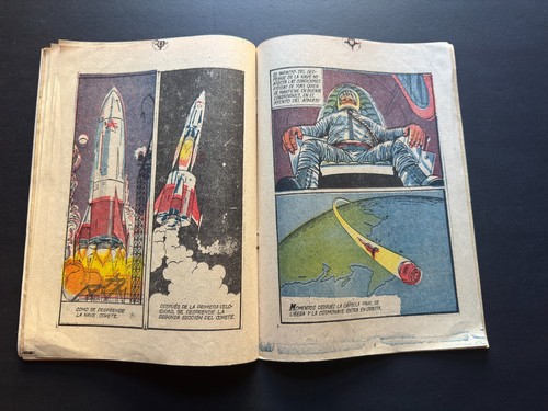 Cómic cubano 1961 Gagarin Conquistador del Espacio Yuri Gagarin Cosmonauta - Imagen 13 de 20