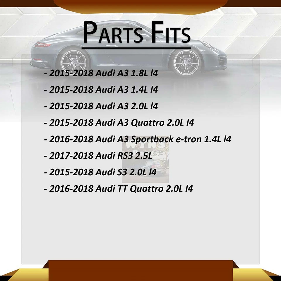 Kit de eslabones de barra estabilizadora delantera trasera Mevotech 4 piezas para Audi S3 2015-2018 2,0 L Foto 2 de 4