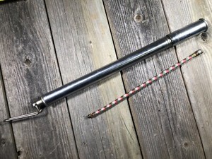 antique bike pump