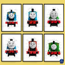 Thomas The Tank and Friends Children's Bedroom Wall Art Poster Print A5 A4 A3