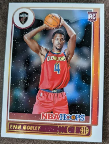 2021-22 Panini NBA Hoops Winter Evan Mobley Rookie Card #234 Cleveland Cavaliers
