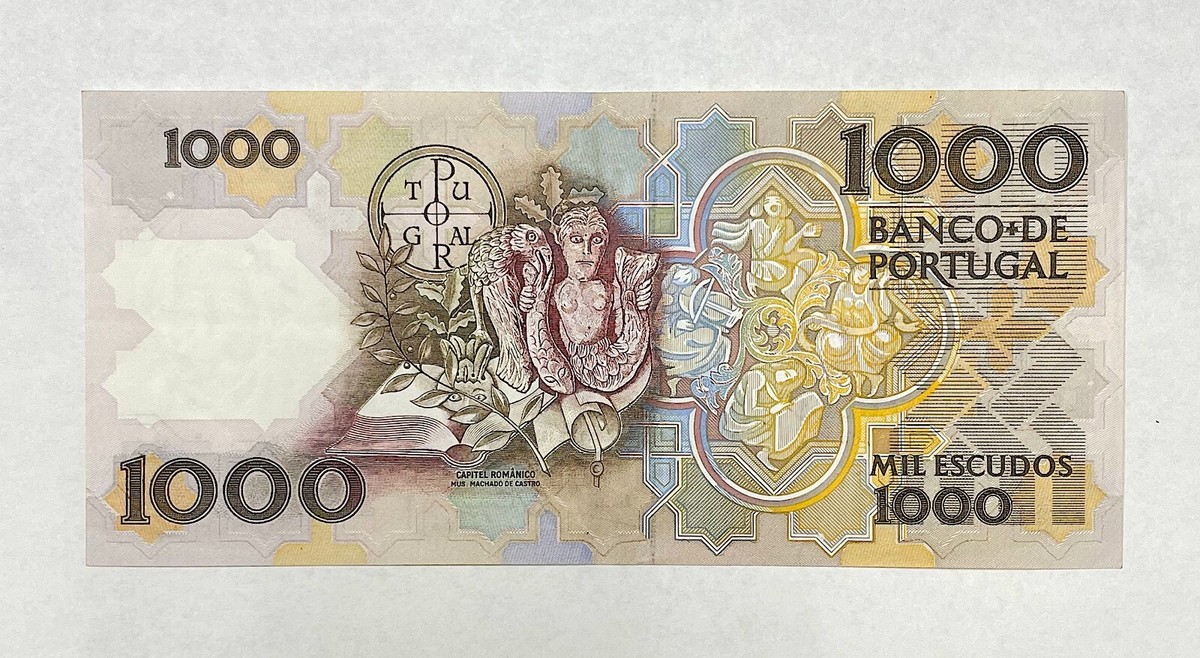 Banco De Portugal 1000 Mil Escudos 1987 Uncirculated | eBay