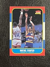 1986-87 Fleer Basketball Wayne Cooper #18 EX-MT Denver Nuggets