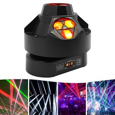4-in-1 LED Stage Light RGBW LEDs Stage Lights DJ Party Black Light 26 26 24cm US