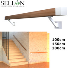 Bois Chêne Wandhandlauf Carré 40x40 Holzhandlauf Balustrade Tuyau Escaliers Mont