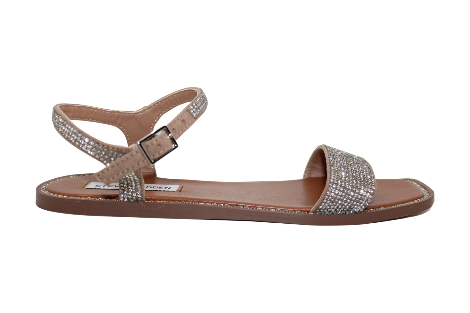 Steve Madden Womens Nisha-R Rhinestone Sandals, MultiColor, Size 9.5 | eBay