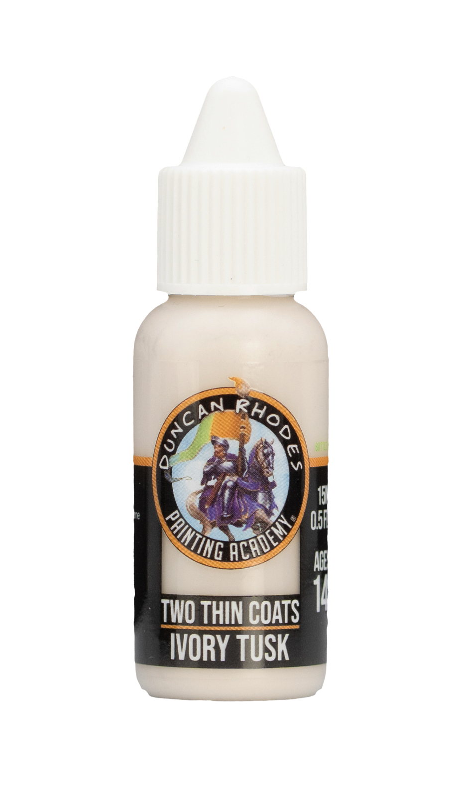 Ivory Tusk Two Thin Coats Paints Duncan Rhodes Painting Academy - 15ml