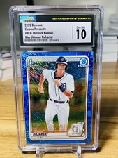 2020 Bowman Chrome Ulrich Bojarski 1st Bowman Blue /150 CSG 10 Gem Mint 💎