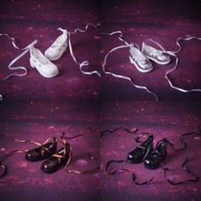 1/6yosd 1/4MSD 1/3SD BJD Doll Student Shoes Long Ribbon Lace-up Multi-color