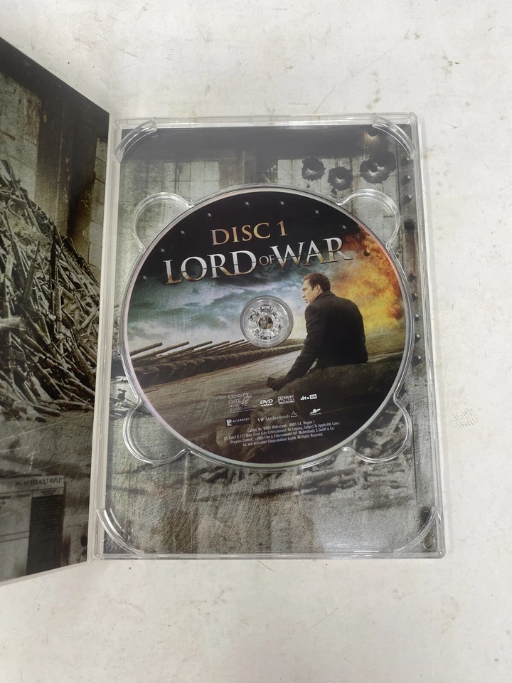 Set Of 3 War Action Movies Nick Cage Jared Leto Lord Of War Beowulf 300 DVDs - Image 4 of 4