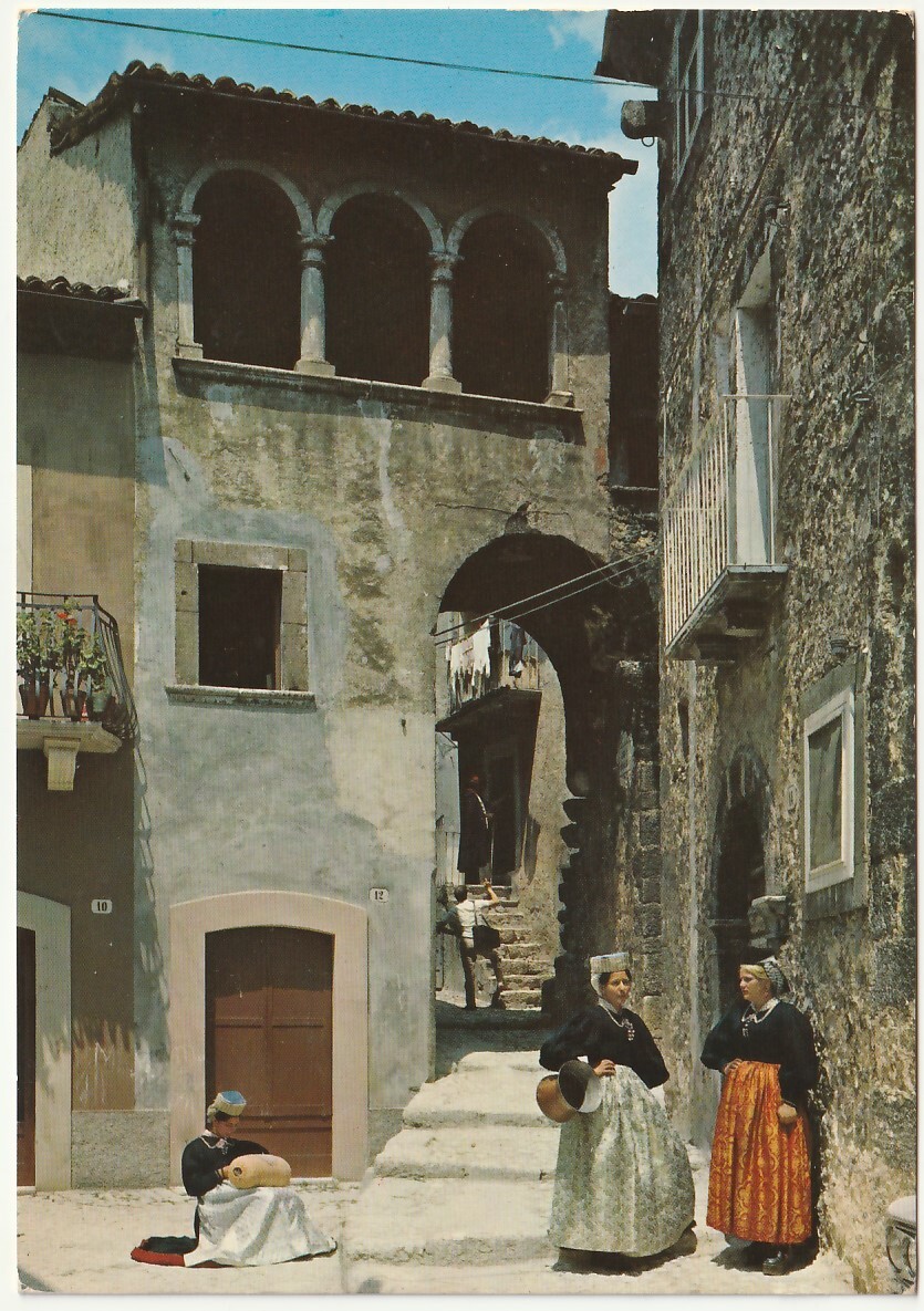 SCANNO - L'AQUILA - COSTUMI ABRUZZESI - VIAGG. 1975 -11623-