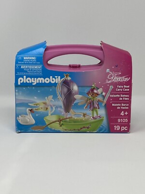 Playmobil Fairies Fairy Boat Carry Case Building Set #9105 (Sealed