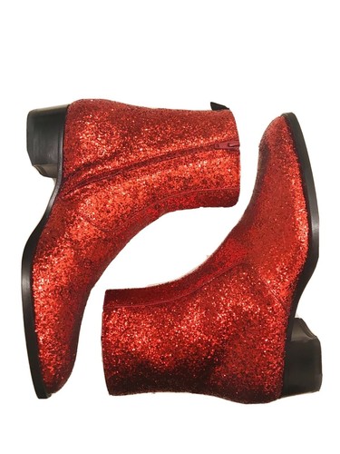 Botas Saint Laurent FW16 Rojo Brillo Galactica Wyatt - Imagen 1 de 7