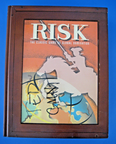 Parker Brothers Juego de Riesgo Colección Vintage Caja de Libros Madera Piezas del Ejército - Imagen 1 de 3