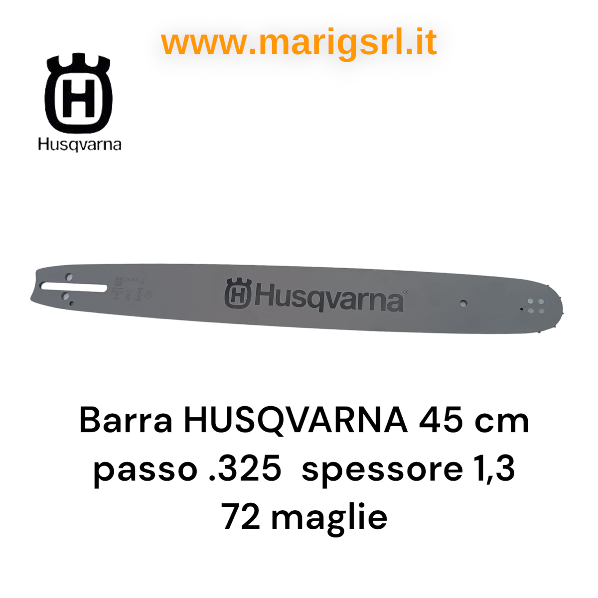 Nemura Catena per motosega - Guida di 45 cm - 74 Maglie di trascinamento - Passo 325 - Calibro 0.63 (1,6mm) - Ricambi di qualità professionale per utensili - SAC in Italiano