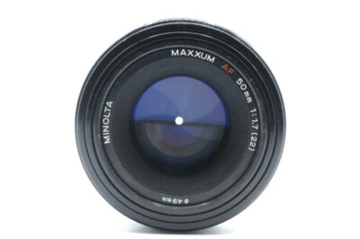 Minolta AF Maxxum 50mm f1.7 Lens For Sony DSLR A Mount Minolta