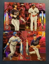 2020 Topps Chrome / Chrome Update PINK REFRACTORS with Rookie You Pick 