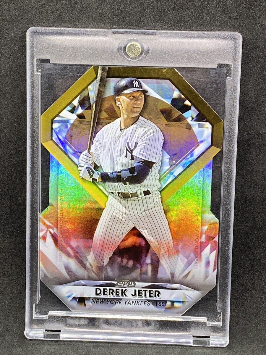 Derek Jeter RARE DIECUT REFRACTOR INVESTMENT CARD TOPPS YANKEES HOF ICON  MINT | eBay