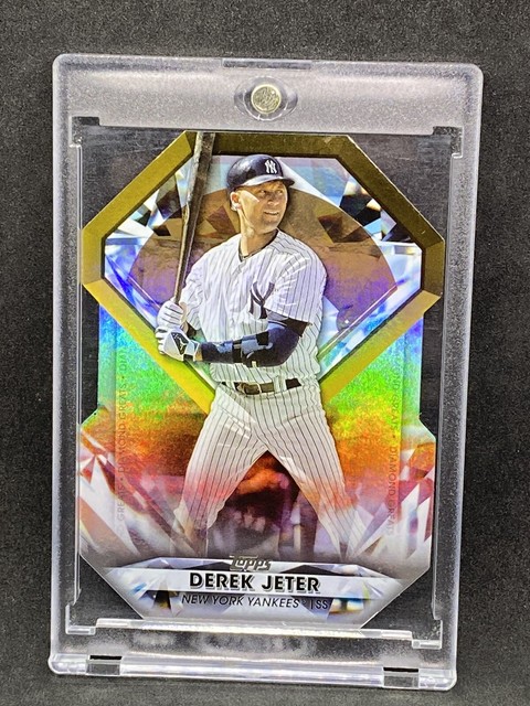 Derek Jeter Diecut Refractor Topps Yankees HOF Icon Mint