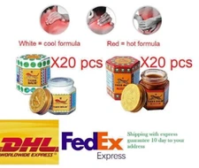 20x30g Tiger balm Pain Relief Ointment Muscular Aches Pain Thai balm Care