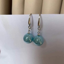 925 Sterling Silver Pearl Drop Water Stud Earrings Jewellery Women Girls Gift