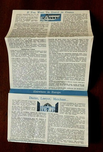 PARIS~WHERE-WHAT-WHEN-HOW~SOUVENIR BOOKLET~1966~GD/VGC~LOT#SV-H - Picture 5 of 8