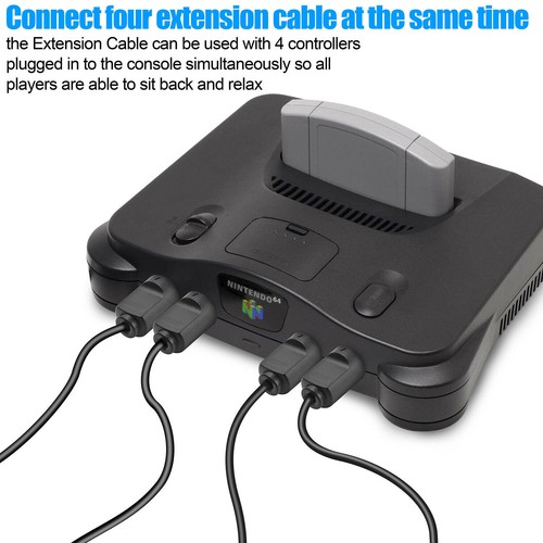 Wired Classic Controller Joystick For Nintendo 64 N64 Console,N64 Rumble Pack US - Picture 23 of 87