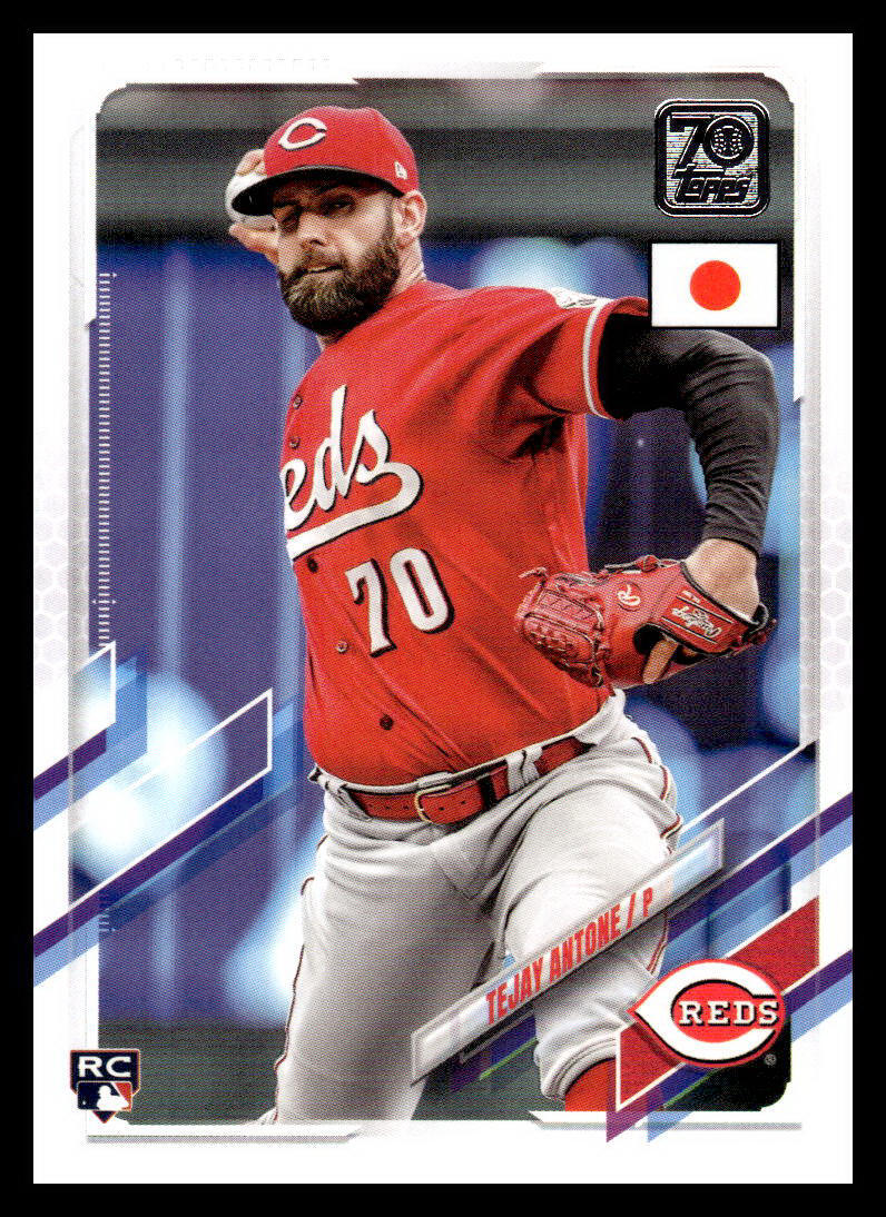 2021 Topps Japan Edition Tejay Antone Rookie 216 Cincinnati