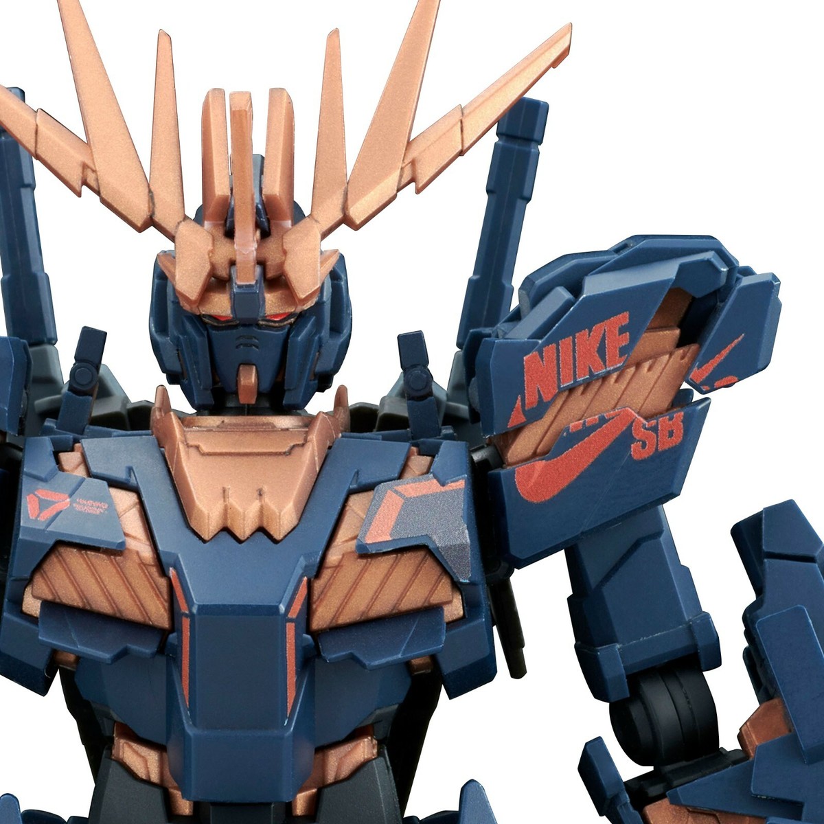 プラモデル BANDAI - HG 1/144 Unicorn Gundam 02 Nike SB Premium Bandai HG 1/144 UNICORN GUNDAM 02 BANSHEE (DESTROY
