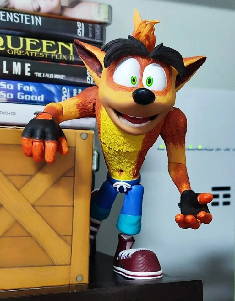 Figura de Crash Crash Bandicoot Sane Trilogy Figura de Anime de Acción Regalos de Halloween Foto 4 de 4