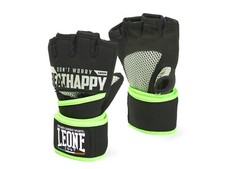 LEONE GUANTI FITBOXE   GK099 01  POWER FIT NERO/VERDE