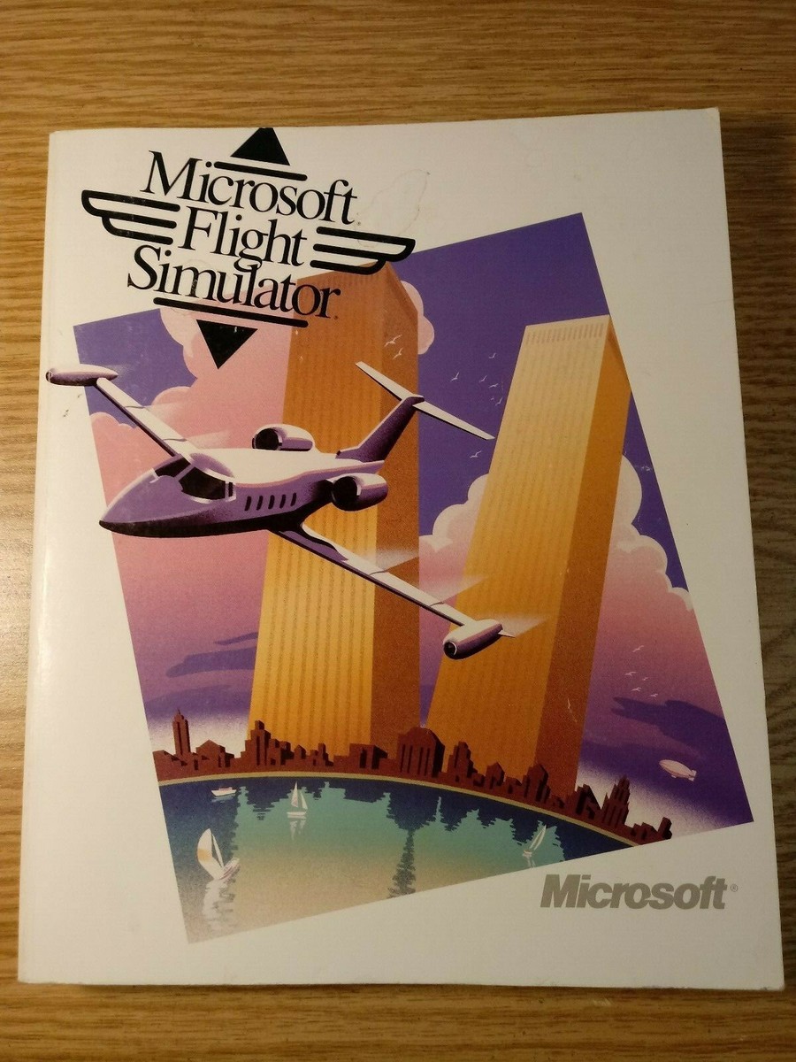 Vintage 1988 Microsoft Flight Simulator Pilot's Handbook