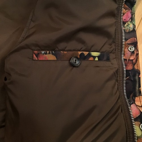 BAPE Aoyama limited hoodie down vest village camo A Bathing Ape Size L 2504SY - Picture 3 of 8