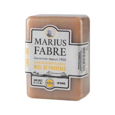 Marseille Vegetable Soap with Shea Butter in Honey, Palm Oil-Free - 5.3 oz