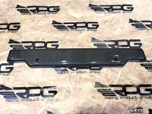 RPG Carbon Bumper License Plate Delete Cover for 04 05 Subaru Impreza WRX STi - Picture 5 of 9