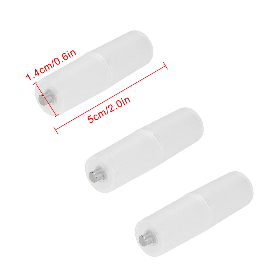 10Pcs AAA to AA Size Cell Battery Converter Adapter Battery Holder Case Switch · - Image 2 of 4