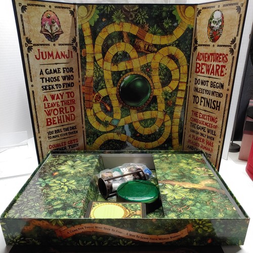 Jumanji The Game 2-4 jugadores spin master juegos 2021 edades 8 en adelante seminuevos - Imagen 4 de 10