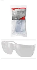 3M Over-the-Glass Safety Glasses Clear Lens Clear Frame 1 pc