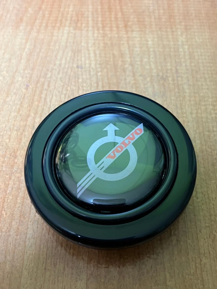 Botón bocina VOLVO OLD LOGO para volante SPARCO OMP NARDI Foto 2 de 4