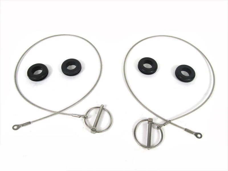 08-19 Dodge Challenger Performance Kit de pasadores de capó NUEVO MOPAR GENUINO OE 82214557AD Foto 4 de 4