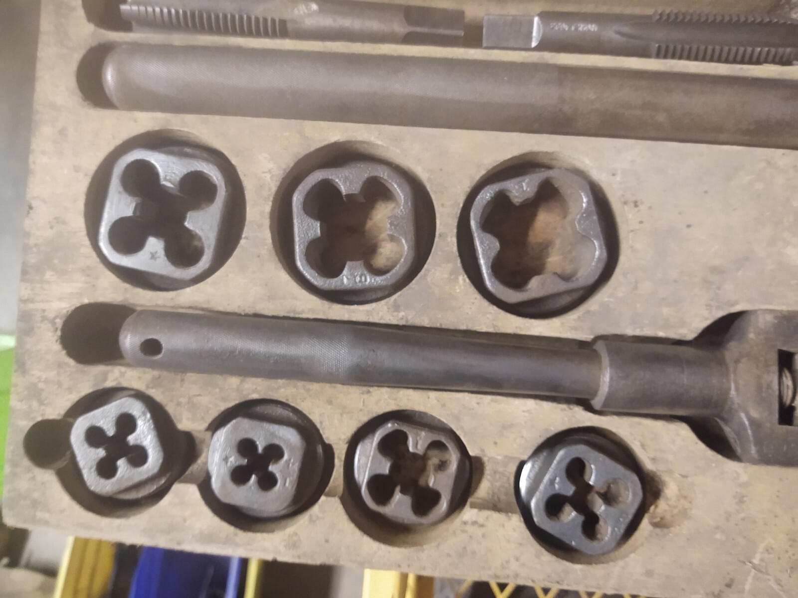 Vintage Craftsman Tap And Die Set Large Early Machinist Mechanic Farm