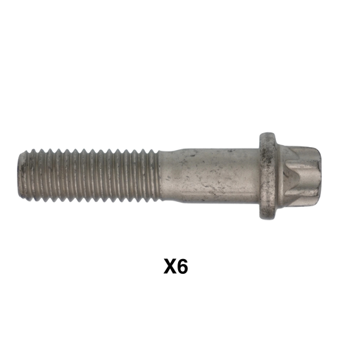 6pcs- REAR AXLE INNER OUTPUT DRIVESHAFT BOLT SCREW NEW GENUINE BMW E X Z SERIES - Picture 3 of 3