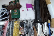 Restposten Putzsachen Reithose Chaps Steigbügel Reitsport-Mix Set 1165
