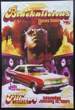 Blackalicious Concert Poster 2004 F-605 Fillmore