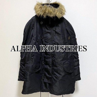 Alpha Industries N-3B Military Jacket Made In Usa S